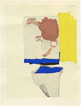 Robert Motherwell pochoir