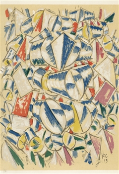 Fernand Leger color pochoir