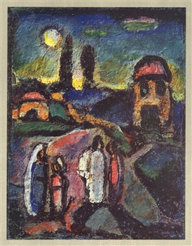 Georges Rouault lithograph for Stella Vespertina