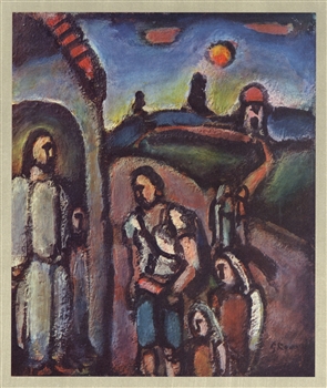 Georges Rouault lithograph for Stella Vespertina