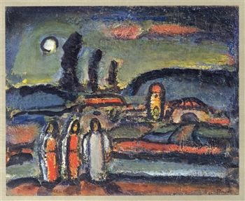 Georges Rouault lithograph for Stella Vespertina