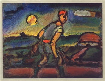 Georges Rouault lithograph for Stella Vespertina