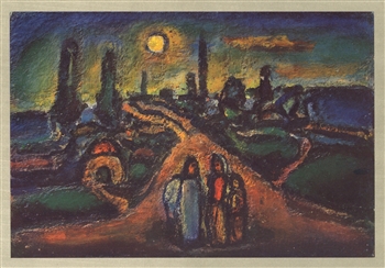 Georges Rouault lithograph for Stella Vespertina
