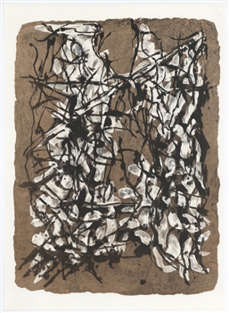 Jean-Paul Riopelle original lithograph, 1966, Derriere le Miroir