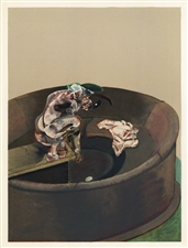 Francis Bacon lithograph "George Dyer Squatting"