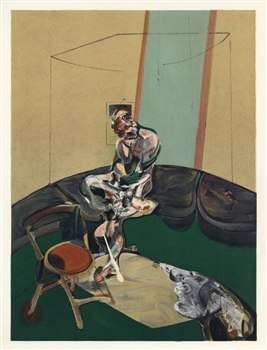 Francis Bacon lithograph "George Dyer"