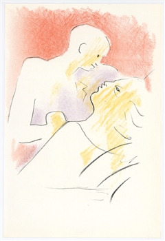 Jean Cocteau original lithograph