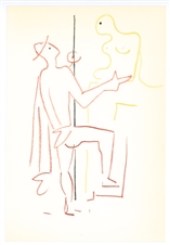 Jean Cocteau original lithograph