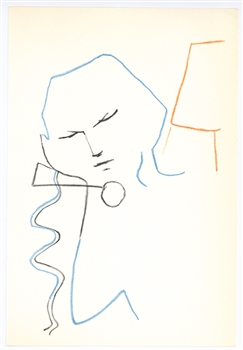 Jean Cocteau original lithograph