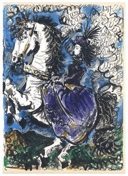 Pablo Picasso lithograph Toros y Toreros