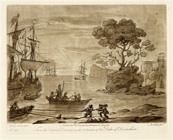 Claude Lorrain / Richard Earlom etching | Liber Veritatis