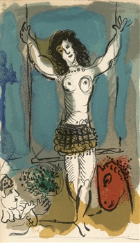 Marc Chagall original lithograph for Berggruen, 1967