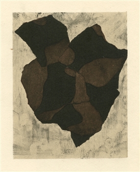 Jean Arp pochoir Berggruen 1955