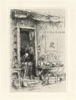 Louis Icart original etching, 1928