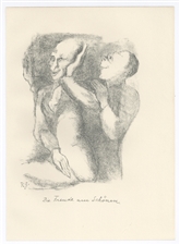 Rudolf Grossmann original lithograph Freude am Schonen