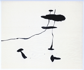 Joan Miro lithograph "Trace sur l'eau" 1963