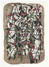Jean-Paul Riopelle original lithograph, 1966, Derriere le Miroir