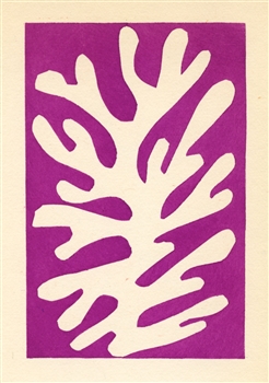 Henri Matisse pochoir "Arbre de neige"