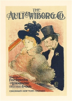 Toulouse-Lautrec lithograph poster Au Concert