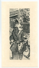 Jacques Villon "Fete Champetre" original etching