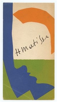 Henri Matisse pochoir Papiers decoupes