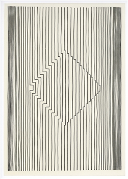 Victor Vasarely screenprint