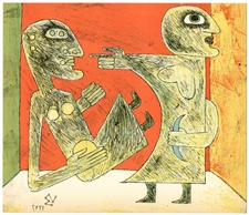 Victor Brauner original lithograph