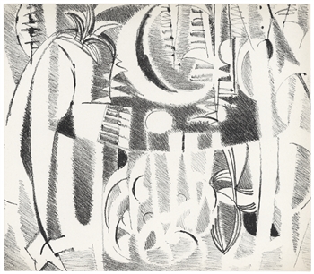 Jacqueline Lamba original lithograph, 1947