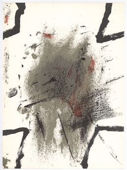 Antoni Tapies original lithograph, 1968