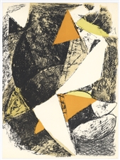 Marino Marini "Cheval et cavalier" original lithograph