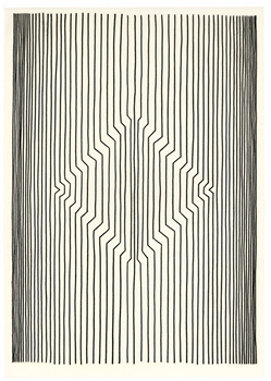 Victor Vasarely screenprint, 1963