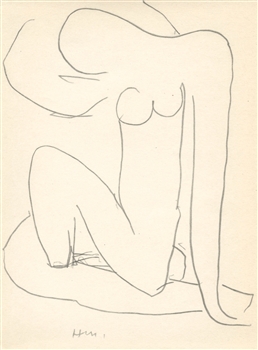 Henri Matisse lithograph | Pierre Matisse Gallery