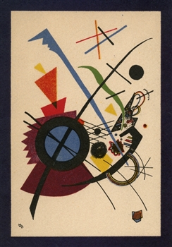 Wassily Kandinsky lithograph Violet