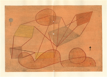 Paul Klee pochoir printed by Jacomet