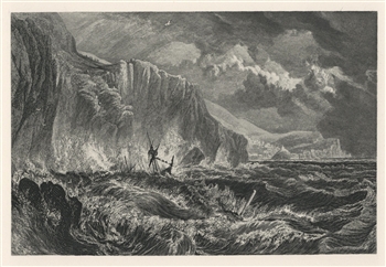 J. M. W. Turner engraving Ilfracombe