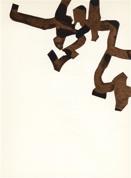 Eduardo Chillida original lithograph, 1966