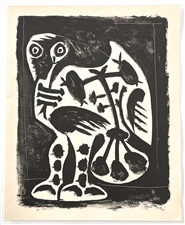 Pablo Picasso Great Owl lithograph