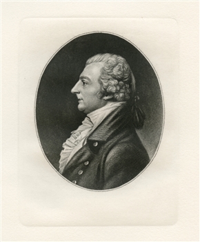 Charles Saint-Memin engraving Doctor Thornton 1804