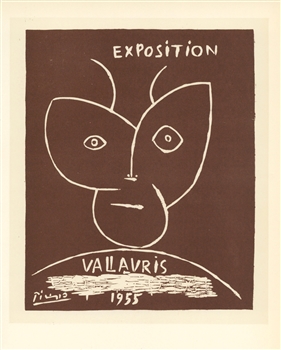 Pablo Picasso lithograph poster Mourlot