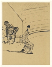 Toulouse-Lautrec  lithograph Circus Cirque