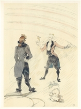 Toulouse-Lautrec  lithograph Circus Cirque