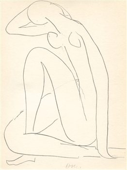 Henri Matisse lithograph | Pierre Matisse Gallery