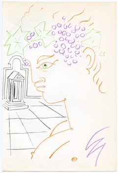 Jean Cocteau original lithograph