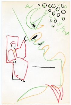 Jean Cocteau original lithograph