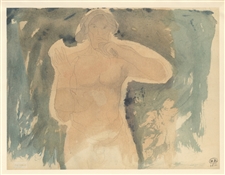 Auguste Rodin pochoir