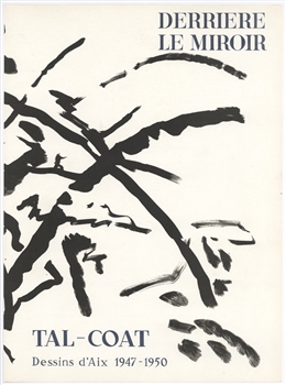Pierre Tal-Coat lithograph, 1960