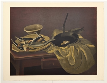 Andre Derain lithograph Nature morte aux Poissons