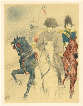 Toulouse-Lautrec lithograph poster Napoleon