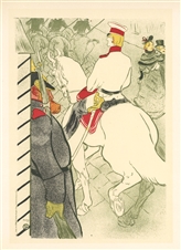 Toulouse-Lautrec lithograph poster Babylone d'Allemagne