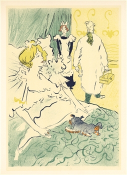Toulouse-Lautrec lithograph poster L'Artisan Moderne